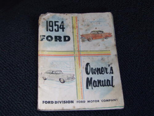 1954 Ford Customline Tudor 2dr Sedan 075
