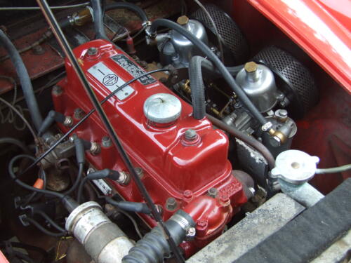 1959 MG MGA Roadster Engine