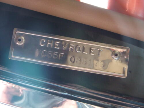 1955 Chevrolet Bel-Air Sedan Identification and Information 30 Pictures
