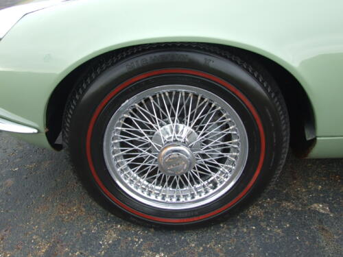 1972 Jaguar XKE Coupe 2+2 Series III Wheels & Tires-8 Pictures